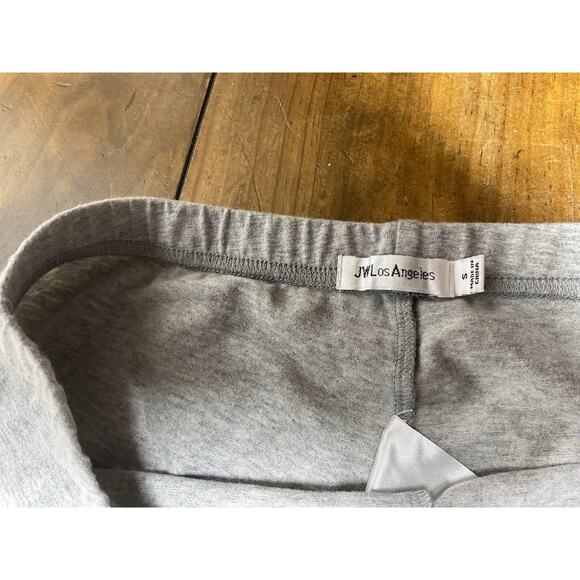 Johnny Was Women's Gray Embroidered Floral Print Cotton Blend Leggings Small - Picture 5 of 12